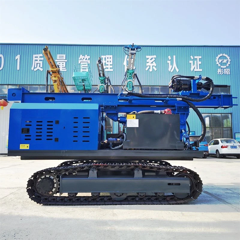 Máy đóng cọc năng lượng mặt trời